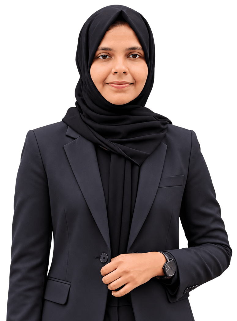 Afeefa, founder of aansora